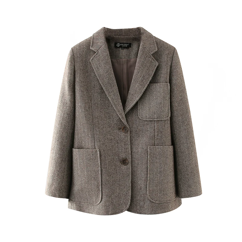 Winter clothes coat women suit Vintage Loose Woolen suit women suits jacket Korean Wool jacket womens blazers women jacket
Winter clothes coat women suit Vintage Loose Woolen suit women suits jacket Korean Wool jacket womens blazers women jacket