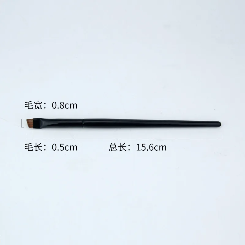 1pc Flat liner Make up brush Super Thin Angled liner Eye brow Makeup brushes Exquisite Fine Eyebrow cosmetic tools Professional 
1pc Flat liner Make up brush Super Thin Angled liner Eye brow Makeup brushes Exquisite Fine Eyebrow cosmetic tools Professional