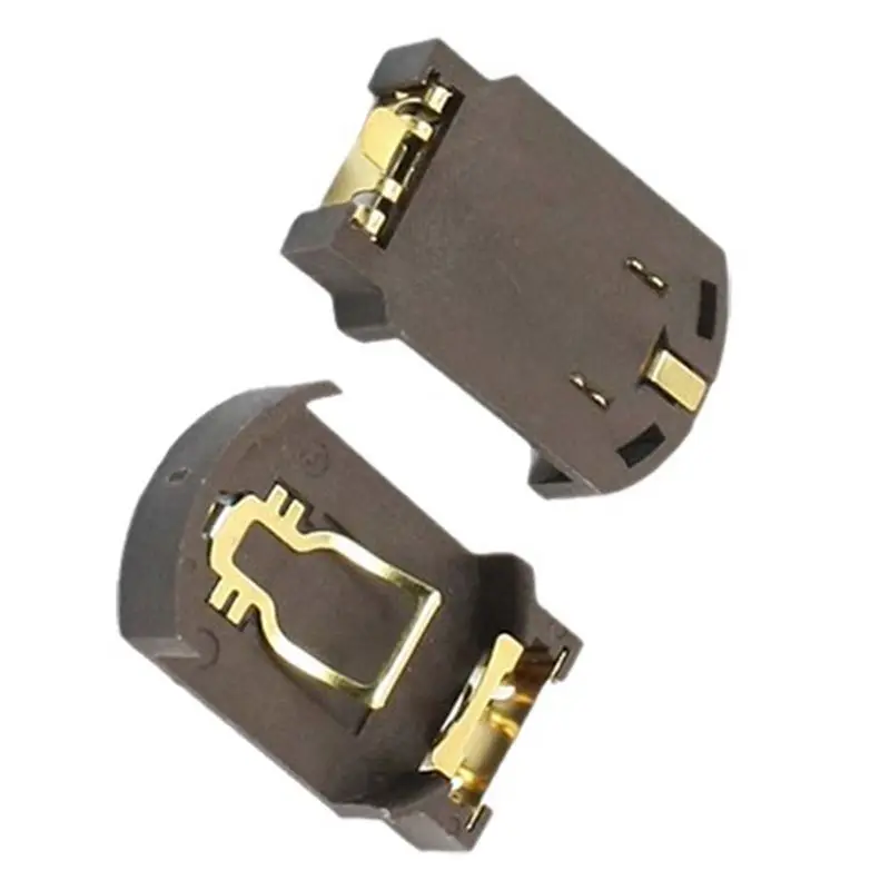 10 x CR2032 plastic button cell battery base holder for SMD SMT coffee 
10 x CR2032 plastic button cell battery base holder for SMD SMT coffee