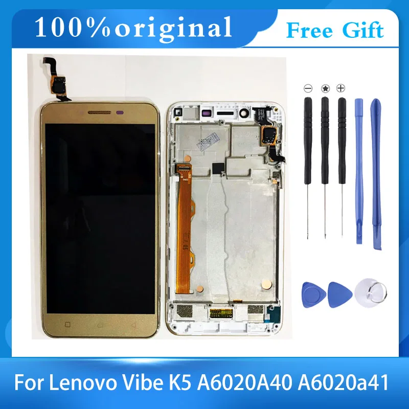 Для Lenovo Vibe K5 A6020A40 A6020a41 ЖК-дисплей сенсорный экран дигитайзер в сборе | Мобильные