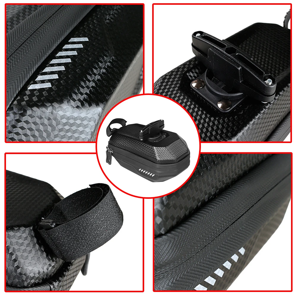 Portable Waterproof Bike Saddle Bag Portable Cycling Seat Pouch Bicycle Tail bags Rear Pannier Cycling Equipment
Portable Waterproof Bike Saddle Bag Portable Cycling Seat Pouch Bicycle Tail bags Rear Pannier Cycling Equipment