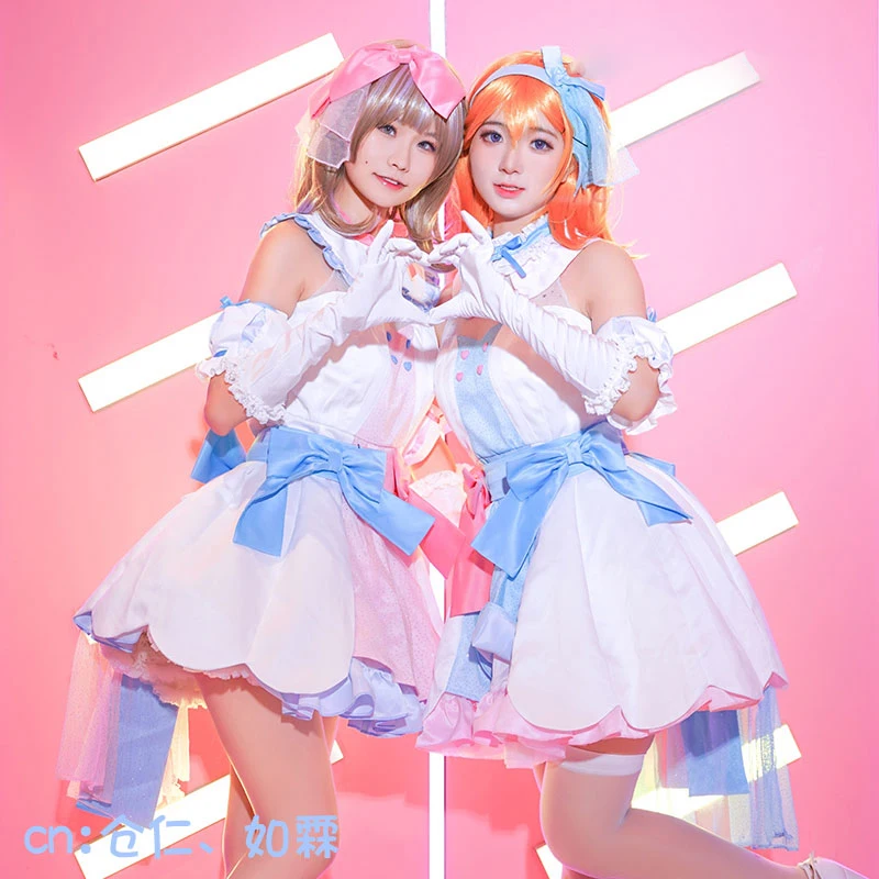 Прекрасно! Суперзвезда! Лиелла! Косплей-костюмы крошечные звезды Shibuya Kanon Tang Keke женские милые танцевальные платья вечерние костюмы на заказ
Прекрасно! Суперзвезда! Лиелла! Косплей-костюмы крошечные звезды Shibuya Kanon Tang Keke женские милые танцевальные платья вечерние костюмы на заказ