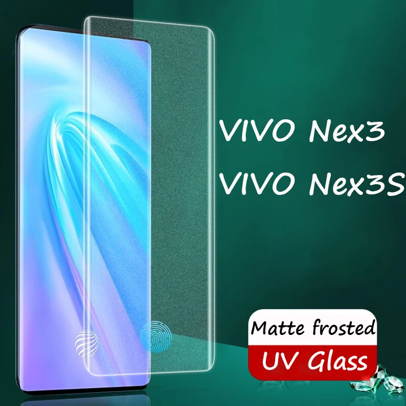 

ДЛЯ VIVO Nex3 nex 3 5G матовое УФ-стекло Защита для экрана полное клеевое покрытие 3D закаленное стекло для VIVO Nex 3S nex3s 5G без отпечатков пальцев