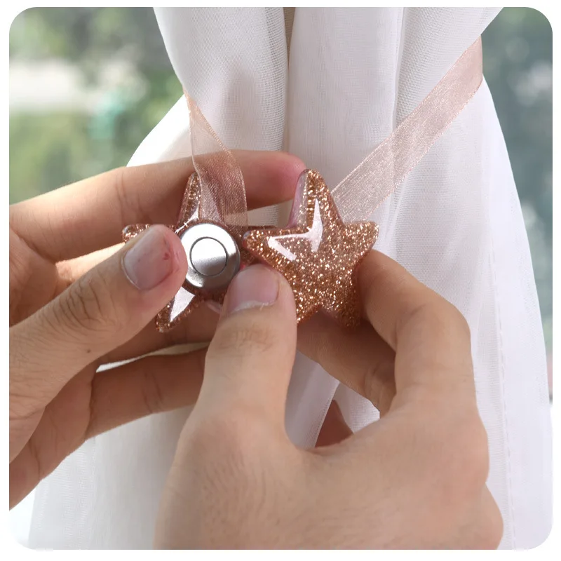 Star magnet curtain buckle buckle magnetic curtain, curtain, curtain clip, seat belt, home decoration, accessories
Star magnet curtain buckle buckle magnetic curtain, curtain, curtain clip, seat belt, home decoration, accessories