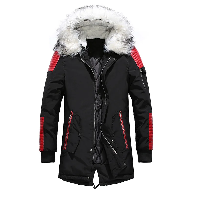 Men Winter Jacket Warm Coat Men's Long Coat Thick Jackets Large Fur Collar Coats M,L,XL,XXL,XXXL Streetwear Hoodie European Size
Men Winter Jacket Warm Coat Men's Long Coat Thick Jackets Large Fur Collar Coats M,L,XL,XXL,XXXL Streetwear Hoodie European Size