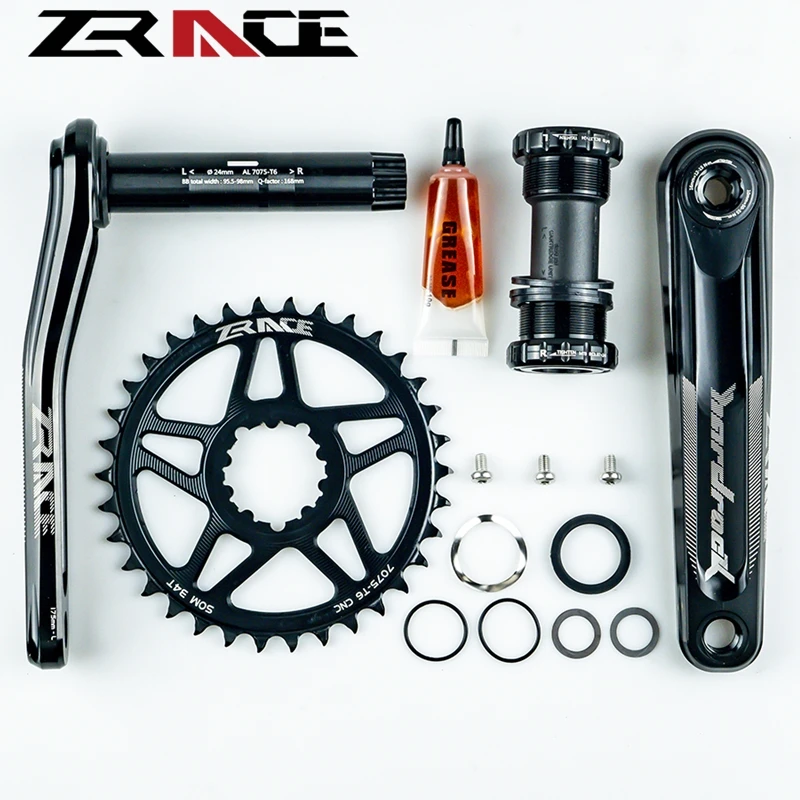 ZRACE NEW HARDROCK 1 x 10 11 12 Speed Crankset for MTB Bike 170mm/175mm,32T/34T Direct Mount Chainrings Chainset for SRAM EAGLE
ZRACE NEW HARDROCK 1 x 10 11 12 Speed Crankset for MTB Bike 170mm/175mm,32T/34T Direct Mount Chainrings Chainset for SRAM EAGLE