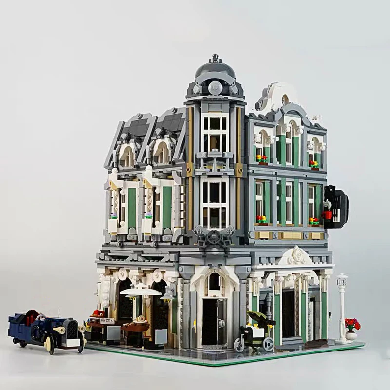 Creator Expert Moc 3369Pcs 89100 Bricks Cafe Shop Modular Bricks Street View Coffee Model Building Blocks Cafe Corner Moc Bricks
Creator Expert Moc 3369Pcs 89100 Bricks Cafe Shop Modular Bricks Street View Coffee Model Building Blocks Cafe Corner Moc Bricks