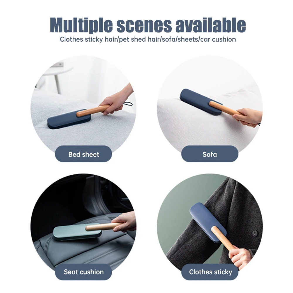 Nordic Style Handle Dust Removal Brushes Handle Lint Rollers Pet Hair Remover Clothes Bed Cleaning Accessories
Nordic Style Handle Dust Removal Brushes Handle Lint Rollers Pet Hair Remover Clothes Bed Cleaning Accessories