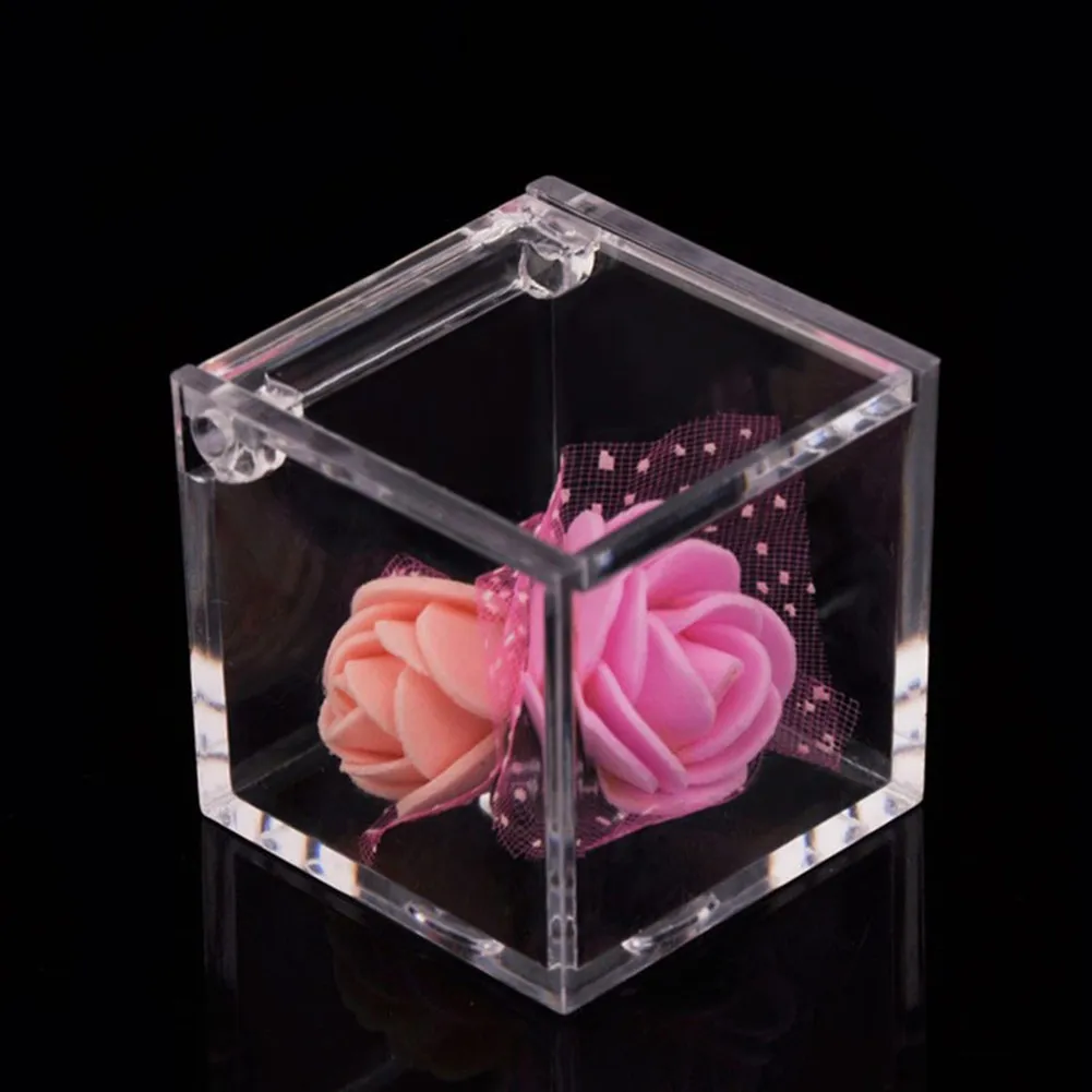 6PCS Creative Plastic Candy Box Square Flip Cookies Snack Storage Square Candy Box Creative Jewelry Box
6PCS Creative Plastic Candy Box Square Flip Cookies Snack Storage Square Candy Box Creative Jewelry Box