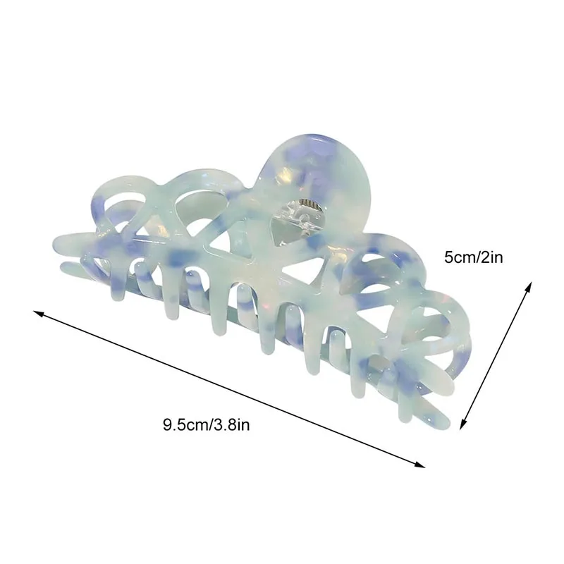 Korean Acrylic Women Hair Claws Crab Clamps Charm Color Crown Hair Lady Hair Clips Retro Make up Hairdress Hair Styling Tool
Korean Acrylic Women Hair Claws Crab Clamps Charm Color Crown Hair Lady Hair Clips Retro Make up Hairdress Hair Styling Tool