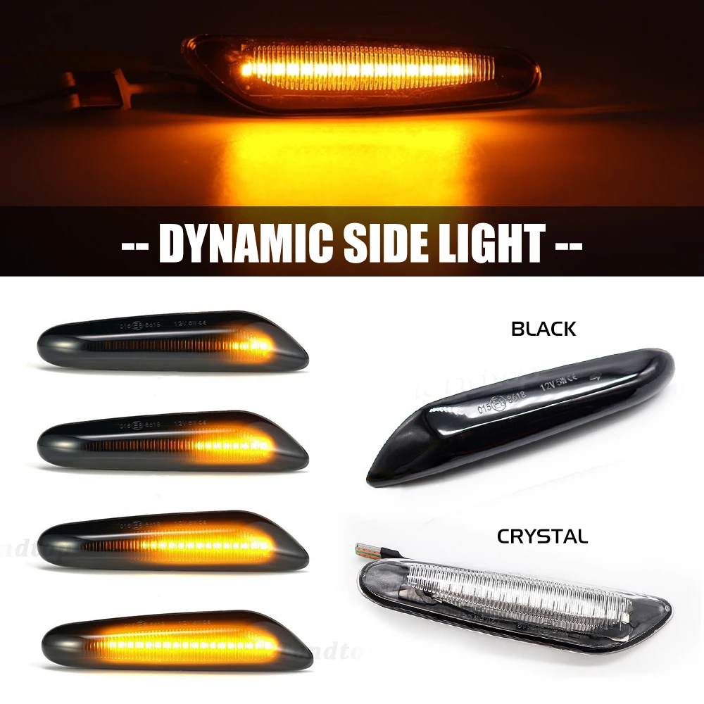 Led light Mirror For BMW E90 E91 E92 E93 E60 E87 E82 E46 Dynamic Side Marker Turn Signal Indicator Blinker Lamp
Led light Mirror For BMW E90 E91 E92 E93 E60 E87 E82 E46 Dynamic Side Marker Turn Signal Indicator Blinker Lamp