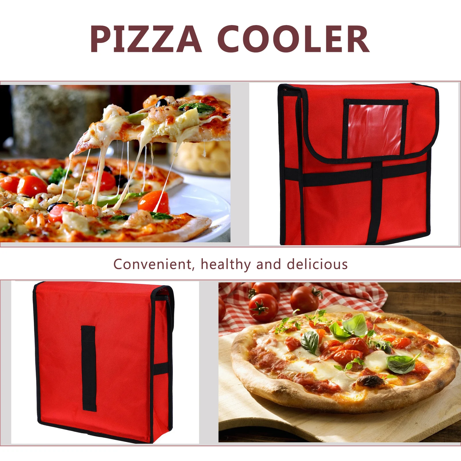 11 Inches Delivery Box Thermal Insulated Pizza Delivery Bag Takeaway Waterproof Case Hot Food Storage Pizza Restaurant Delivery
11 Inches Delivery Box Thermal Insulated Pizza Delivery Bag Takeaway Waterproof Case Hot Food Storage Pizza Restaurant Delivery