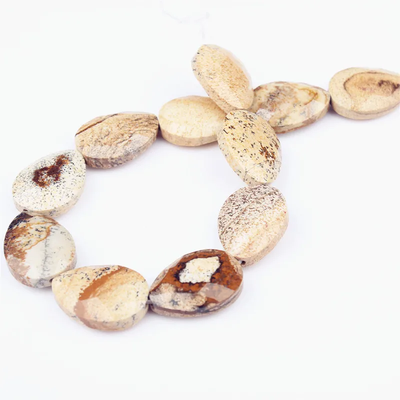 16 16MM Picture Stone Natural Gem Round Loose Faceted Beads Flat Beads For Bracelets Necklaces DIY
16 16MM Picture Stone Natural Gem Round Loose Faceted Beads Flat Beads For Bracelets Necklaces DIY