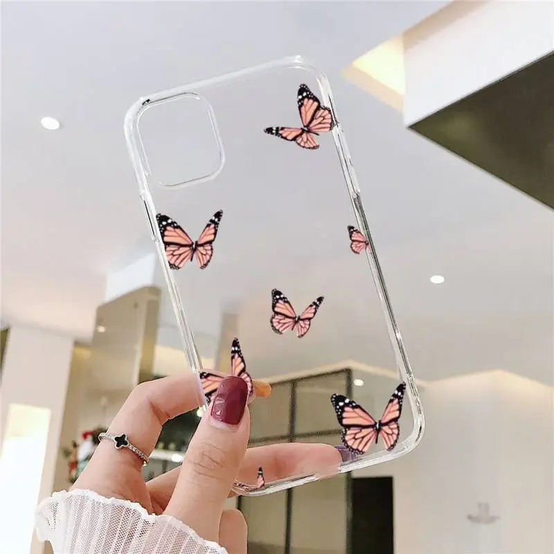 butterfly blue animal cute lovely Phone Case Transparent for iPhone 6 7 8 11 12 s mini pro X XS XR MAX Plus SE cover funda
butterfly blue animal cute lovely Phone Case Transparent for iPhone 6 7 8 11 12 s mini pro X XS XR MAX Plus SE cover funda