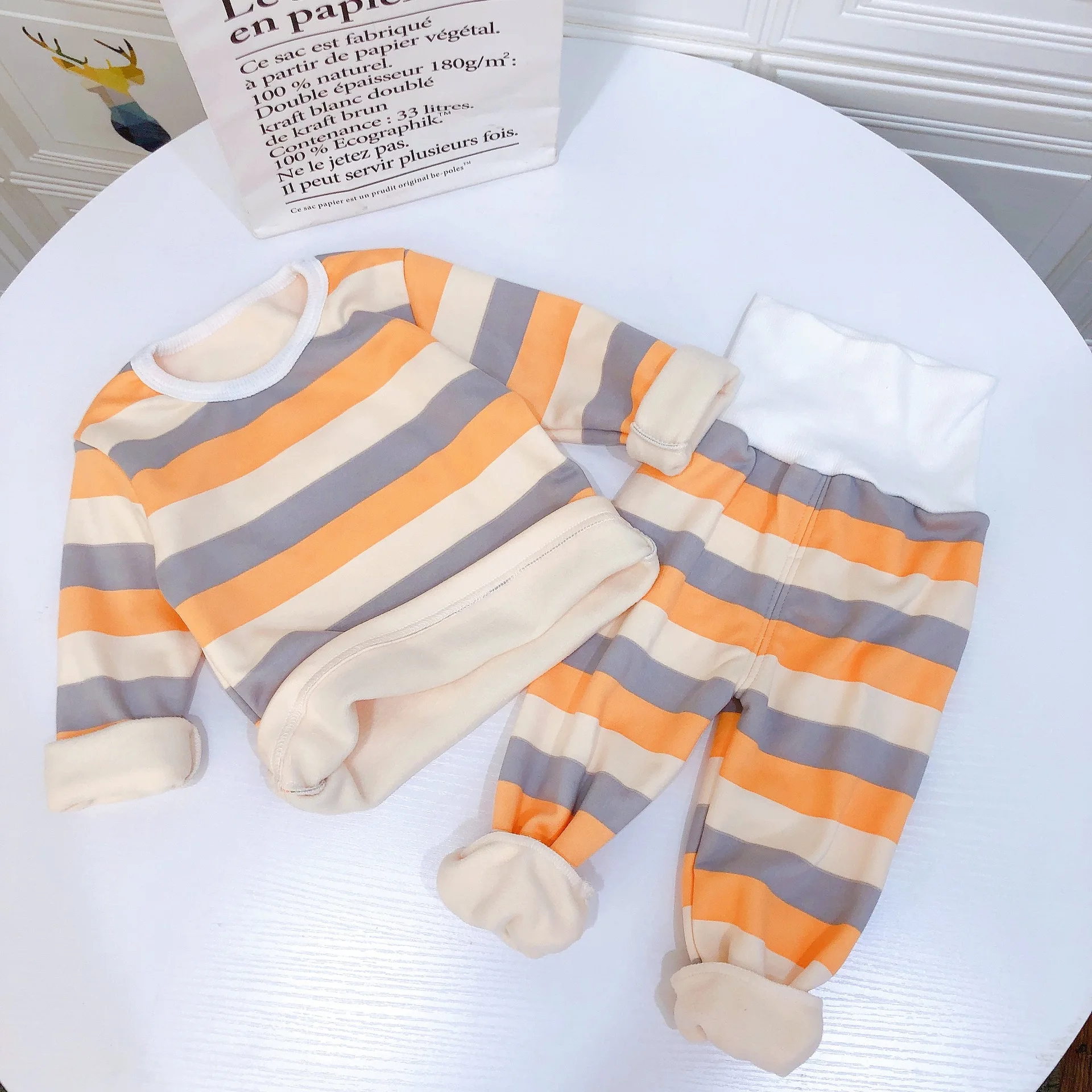 Children Sleepwear Baby Nightwear Pyjamas Kids Homewear Nightwear Full Sleeve Cotton Baby Girls Fashion stripes Pajamas Sets
Children Sleepwear Baby Nightwear Pyjamas Kids Homewear Nightwear Full Sleeve Cotton Baby Girls Fashion stripes Pajamas Sets