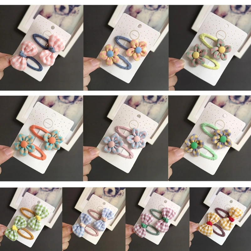 Plaid Bow Hair Clips Flower Hair Snap Clips Non Slip Wrapped Hair Barrettes Hairpin Cartoon Toddler Hair Accessories DXAA
Plaid Bow Hair Clips Flower Hair Snap Clips Non Slip Wrapped Hair Barrettes Hairpin Cartoon Toddler Hair Accessories DXAA