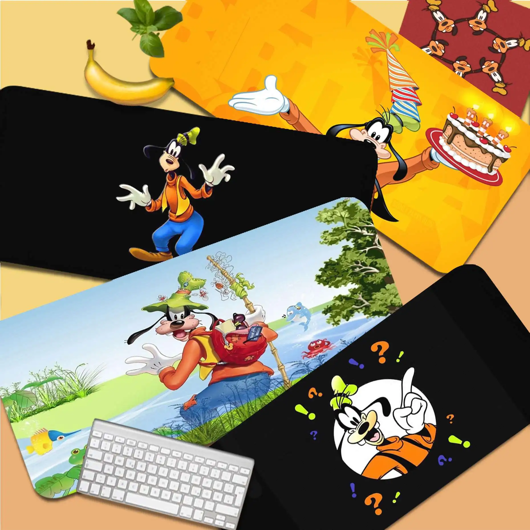 Disney Goofy Dog Vintage Rubber Gaming mousepad Desk Mat Size for large Edge Locking Speed Version Game Keyboard Pad
Disney Goofy Dog Vintage Rubber Gaming mousepad Desk Mat Size for large Edge Locking Speed Version Game Keyboard Pad