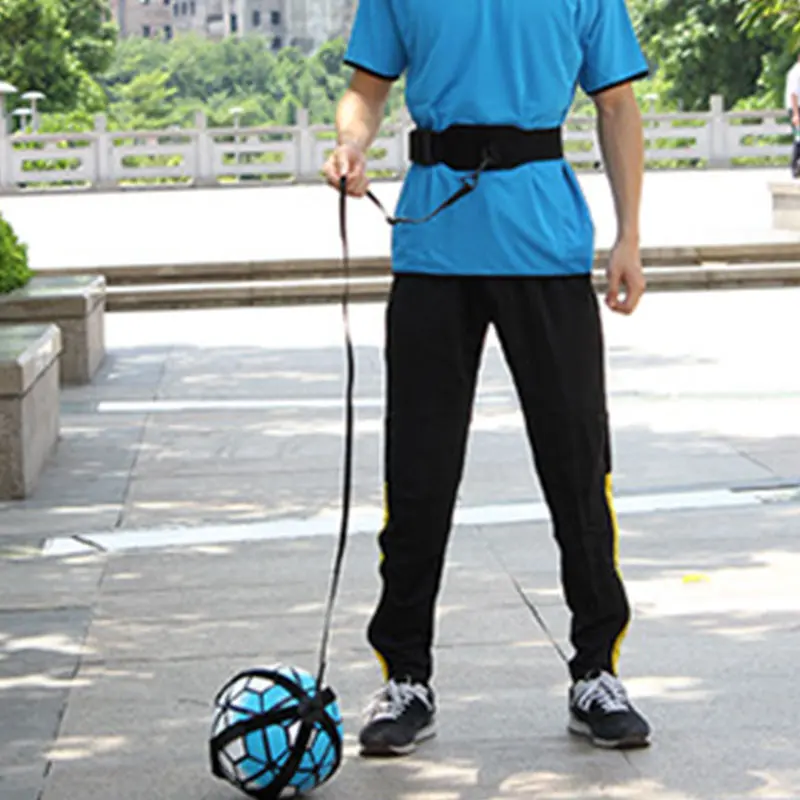 Hot Football Soccer Trainer Kick Ball Training Elastic Hand-free Football Skills Training Strap Belt MVI-ing
Hot Football Soccer Trainer Kick Ball Training Elastic Hand-free Football Skills Training Strap Belt MVI-ing