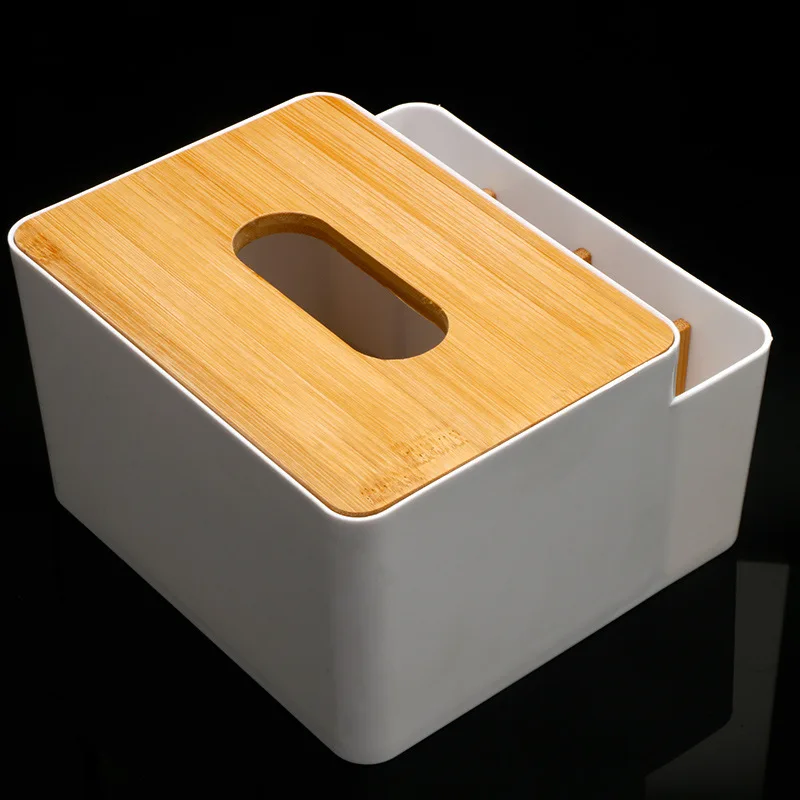 New Multifunctional Bamboo PP Removable Tissue Box Holder Canister Table Organizer Sundries Storage Pen Holder
New Multifunctional Bamboo PP Removable Tissue Box Holder Canister Table Organizer Sundries Storage Pen Holder