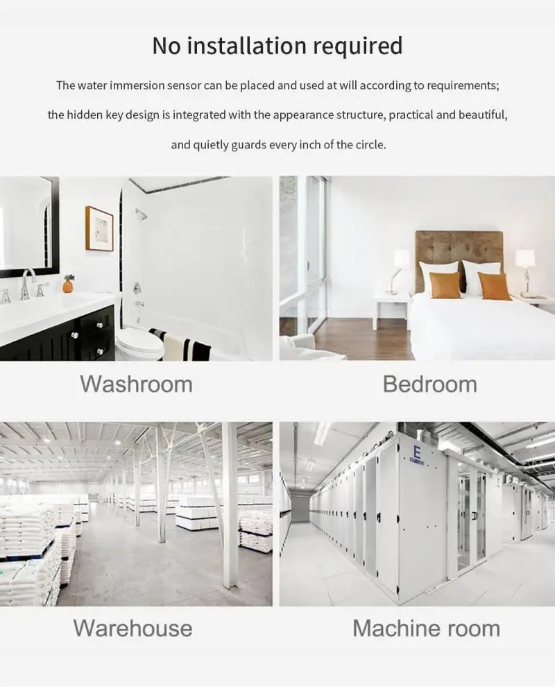 Tuya Zigbee Smart Water Leak Sensor Flood Leakage Detector Water Leakage Alarm Smart Home Overflow Security Alarm System
Tuya Zigbee Smart Water Leak Sensor Flood Leakage Detector Water Leakage Alarm Smart Home Overflow Security Alarm System