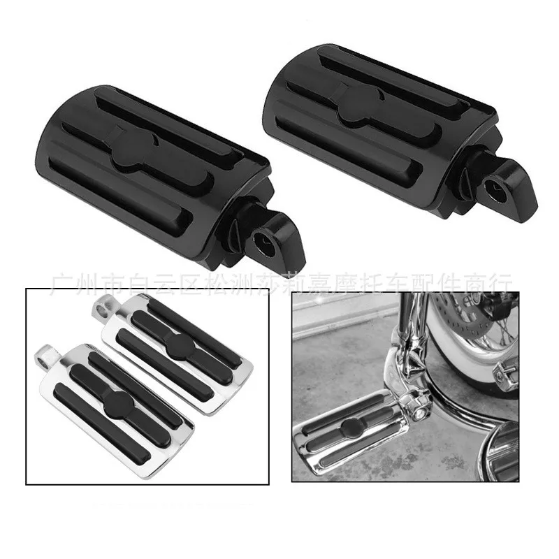 Top Quality Chrome Metal Silver Black Retro Moto Footrest 32MM Vintage Motorcycle Foot Pegs Pedals Cafe Racer Motorbike Parts
Top Quality Chrome Metal Silver Black Retro Moto Footrest 32MM Vintage Motorcycle Foot Pegs Pedals Cafe Racer Motorbike Parts