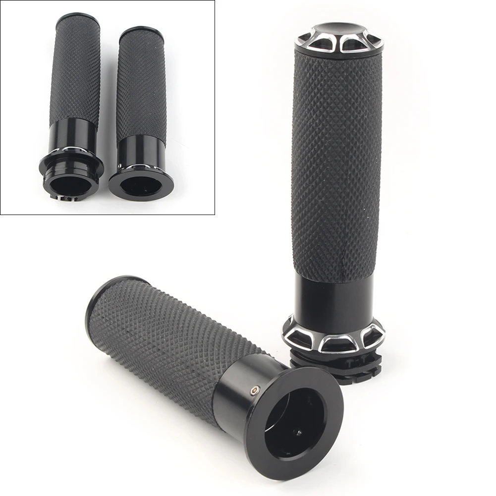 Motorcycle CNC Handle Bar Hand grips 25mm For Harley Touring Sportster XL883 XL1200 96-later &02-17 VRSC & 08-13 XR & 96-17 Dyna
Motorcycle CNC Handle Bar Hand grips 25mm For Harley Touring Sportster XL883 XL1200 96-later &02-17 VRSC & 08-13 XR & 96-17 Dyna