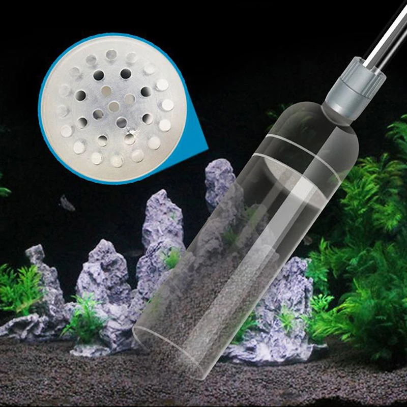 1Pc Semi-automatic Aquarium Clean Vacuum Water Change Changer Gravel Aquarium Simple Fish Tank Vacuum Siphon Pump Cleaner
1Pc Semi-automatic Aquarium Clean Vacuum Water Change Changer Gravel Aquarium Simple Fish Tank Vacuum Siphon Pump Cleaner
