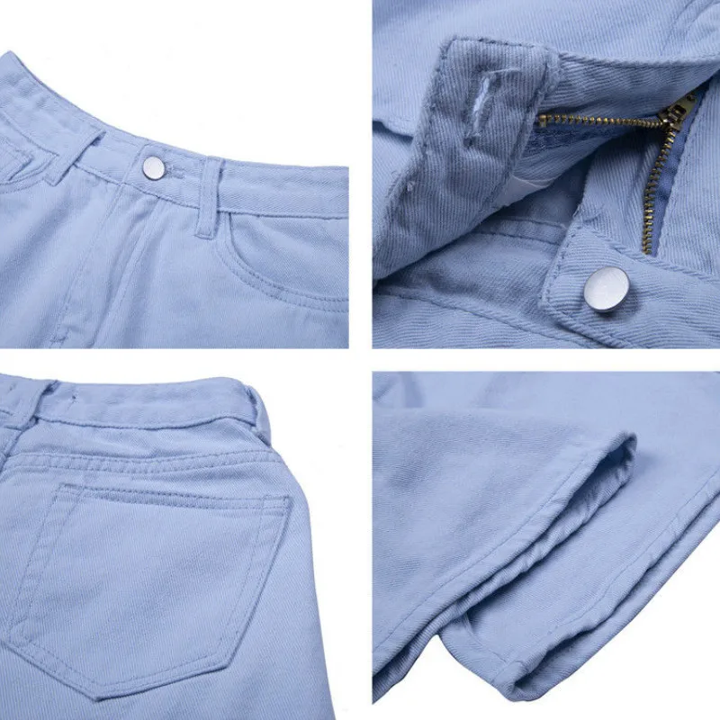 Shorts Women Summer Purple High Waist Chic All-match Korean Style A-line Slender Students Denim Trousers Short Womens Streetwear
Shorts Women Summer Purple High Waist Chic All-match Korean Style A-line Slender Students Denim Trousers Short Womens Streetwear