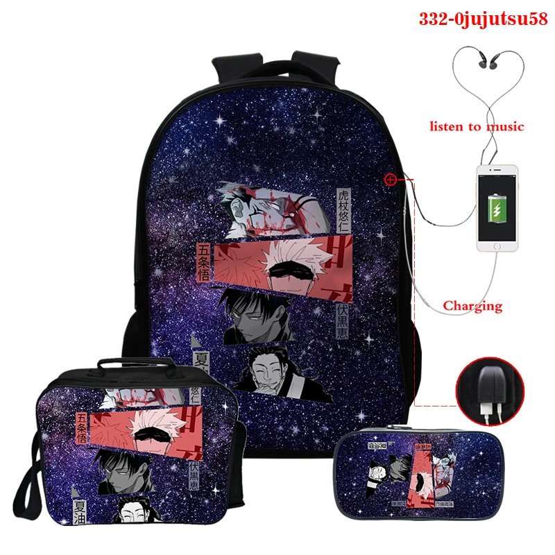 Canvas Travel Bags Hight Capacity Backpack Jujutsu Kaisen 3D Print Bags Funny Anime Bapacks Harajuku Schoolbags Waterproof Bag
Canvas Travel Bags Hight Capacity Backpack Jujutsu Kaisen 3D Print Bags Funny Anime Bapacks Harajuku Schoolbags Waterproof Bag