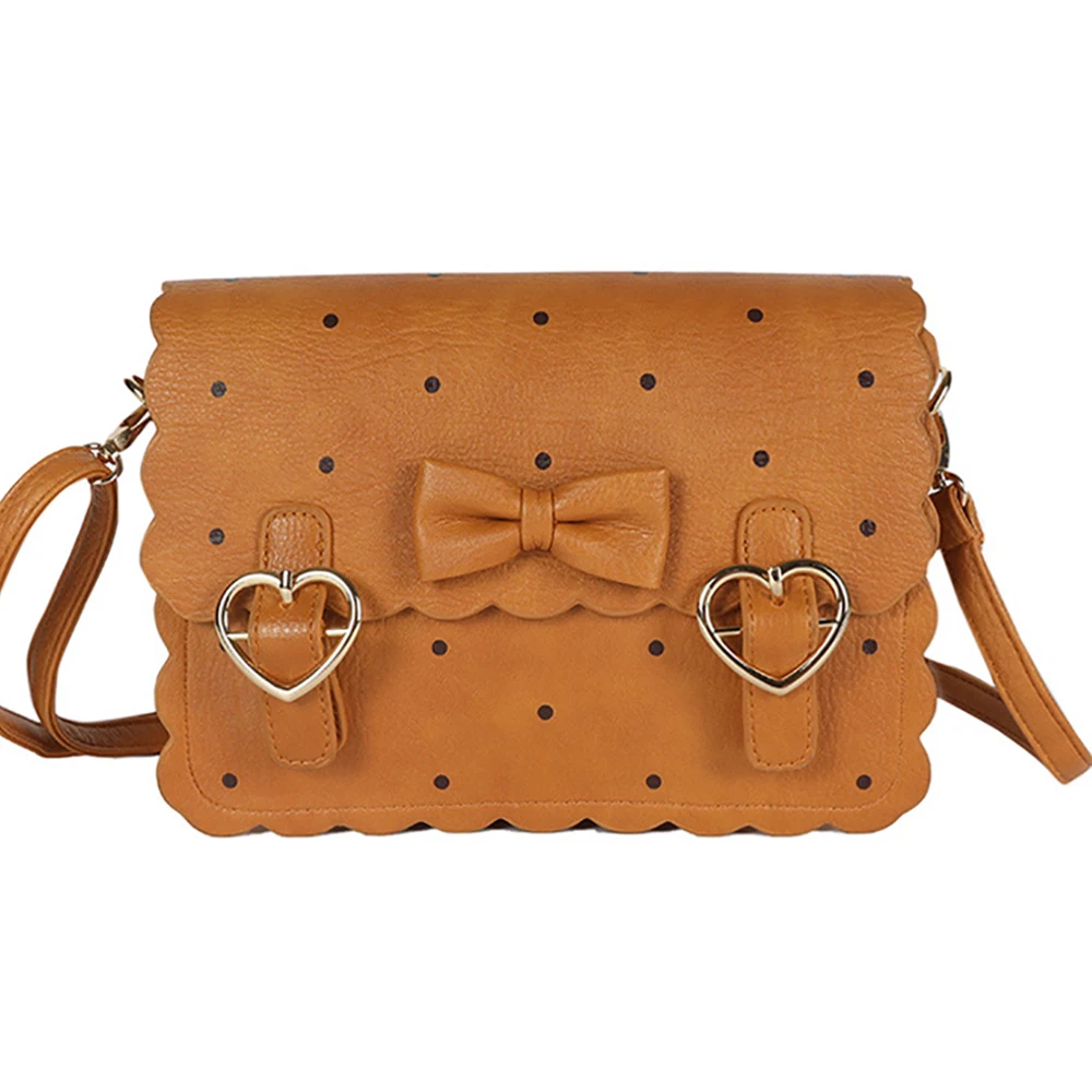 Women Fashion Bow Shoulder Bags Female Cute Panelled Crossbody Bag Brand Design Wave Point Messenger Packs For Ladies 2021 New
Women Fashion Bow Shoulder Bags Female Cute Panelled Crossbody Bag Brand Design Wave Point Messenger Packs For Ladies 2021 New