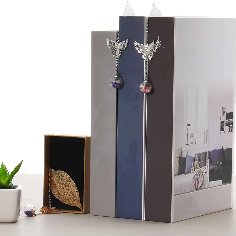 3 Pieces Metal Leaf Bookmarks, Graduate Student Reading Page Markers Bookend Pendant Bookmark Beautiful Metal Bookmark
3 Pieces Metal Leaf Bookmarks, Graduate Student Reading Page Markers Bookend Pendant Bookmark Beautiful Metal Bookmark
