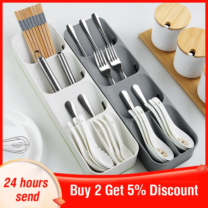 Tableware Storage Box Spoons Storage Tray Knife Holder Fork Plastic Container Box Kitchen Tidy Storage
Tableware Storage Box Spoons Storage Tray Knife Holder Fork Plastic Container Box Kitchen Tidy Storage