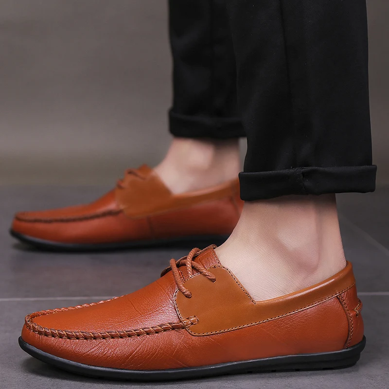Leisure Shoes Men Casual Flat Shoes Causal For Sports Man Mens Black Sapato Masculino Slip On Leather Men's Wear Shoe
Leisure Shoes Men Casual Flat Shoes Causal For Sports Man Mens Black Sapato Masculino Slip On Leather Men's Wear Shoe