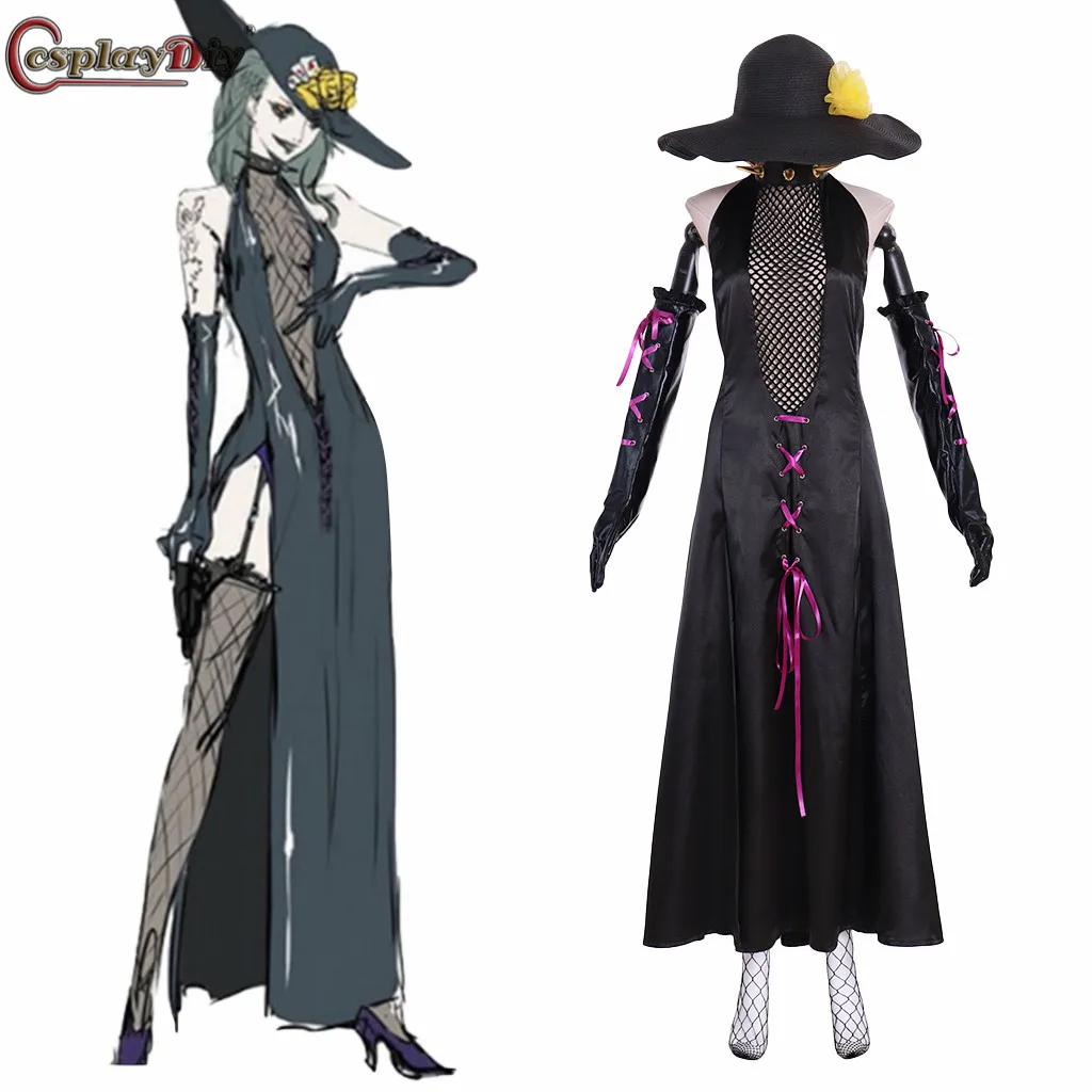 Cosplaydiy Persona 5 Cosplay Sae Niijima Costume Women Girls Halloween Party Dress With Hat Carnival Fancy Outfits
Cosplaydiy Persona 5 Cosplay Sae Niijima Costume Women Girls Halloween Party Dress With Hat Carnival Fancy Outfits