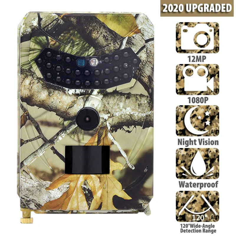 Hunting Trail Camera Infrared Night Vision 12MP 1080P Outdoor Wildlife Detector Waterproof Surveillance Camera Photo Trap PR-100
Hunting Trail Camera Infrared Night Vision 12MP 1080P Outdoor Wildlife Detector Waterproof Surveillance Camera Photo Trap PR-100