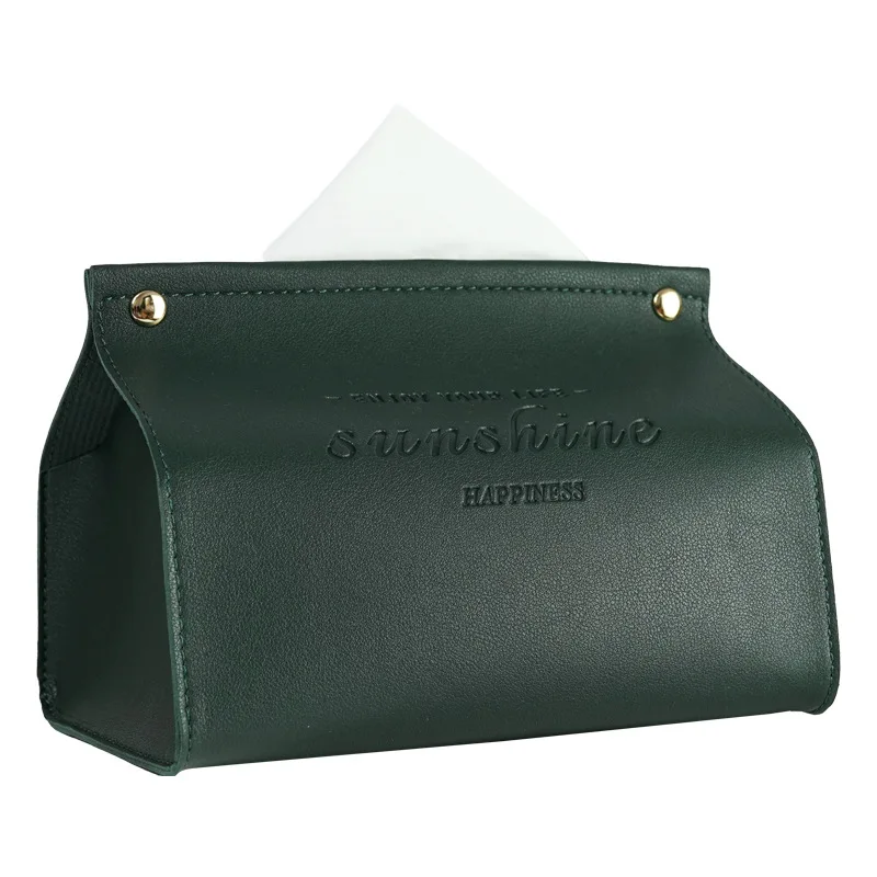 2021 New Napkin Tissue Holder Ins Nordic Leather Tissue Box Paper Dispenser Tissue Holder Case for Office Home Decoration
2021 New Napkin Tissue Holder Ins Nordic Leather Tissue Box Paper Dispenser Tissue Holder Case for Office Home Decoration