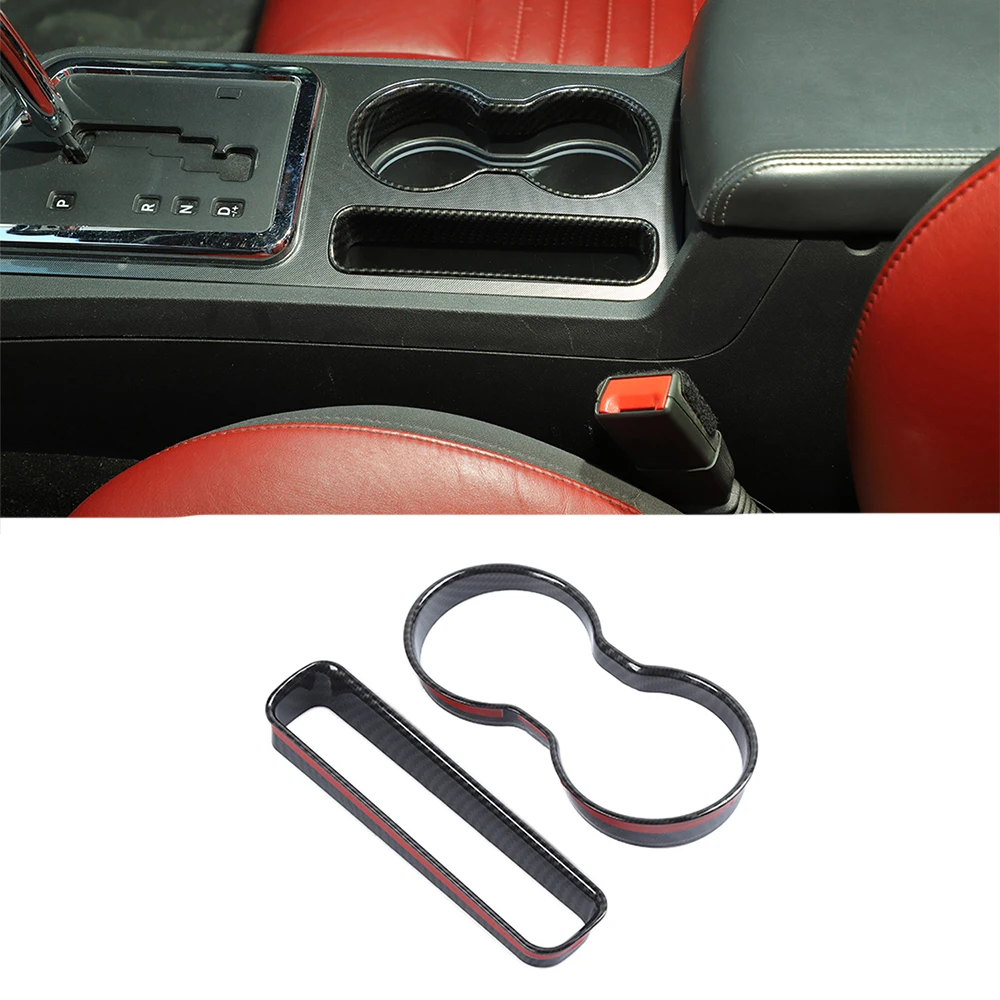 Автомобильный держатель для стакана декоративный чехол Dodge Challenger 2009 2010 2011 2012 2013