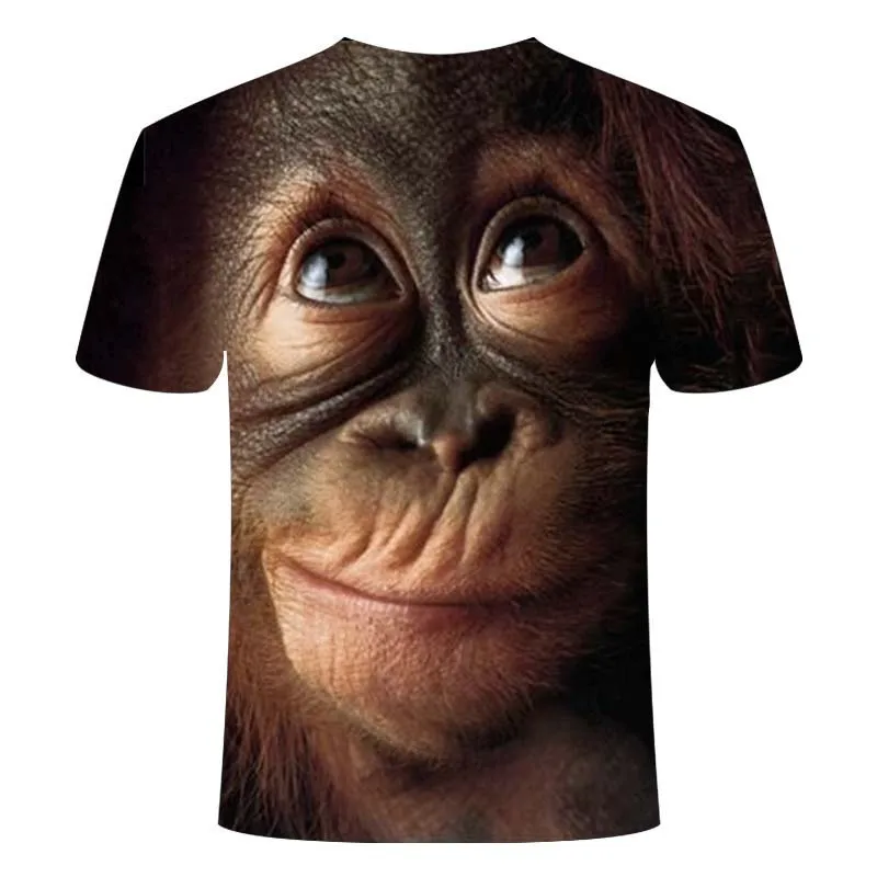 Men's short-sleeved T-shirt funny orangutan summer casual soft and comfortable boy daily short-sleeved T-shirt top
Men's short-sleeved T-shirt funny orangutan summer casual soft and comfortable boy daily short-sleeved T-shirt top