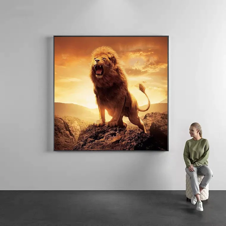 GXMUL New 5D Full Diamond Diamond Painting DIY Living Room Bedroom Decoration Embroidery King Of The Forest Lion 2021
GXMUL New 5D Full Diamond Diamond Painting DIY Living Room Bedroom Decoration Embroidery King Of The Forest Lion 2021
