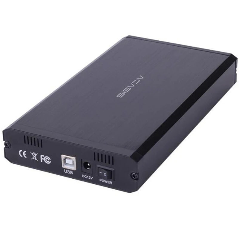 

Acasis HDD Case USB 2.0 IDE TO SATA 3.5 2.5 Adapter External Hard Drive Enclosure SSD Disk HDD Box Case - EU Plug