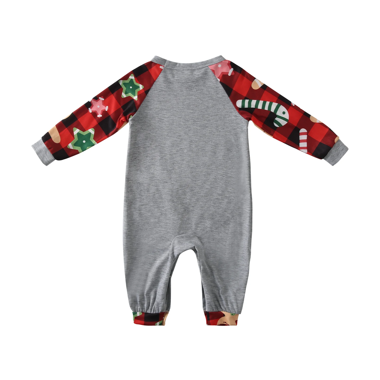 Милая Рождественская семейная Пижама для родителей и детей модная футболка с