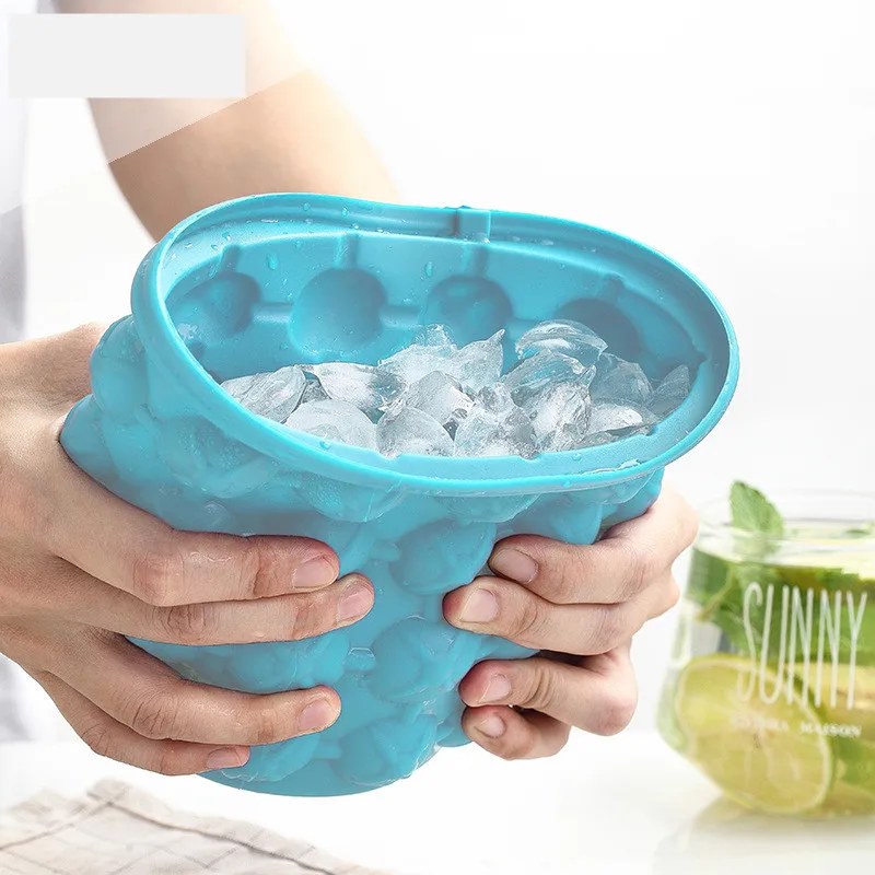 600ml Silicone Ice Cube Maker Molds Tray Party Drinking Whiskey Freeze Portable Bucket Wine Ice Cooler Beer Cabinet Kitchen Tool
600ml Silicone Ice Cube Maker Molds Tray Party Drinking Whiskey Freeze Portable Bucket Wine Ice Cooler Beer Cabinet Kitchen Tool