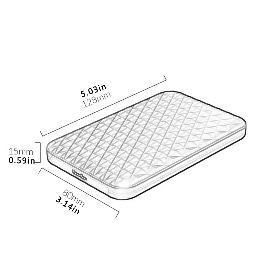 ORICO 2.5 Inch HDD Case SATA 3.0 to USB 3.0 5 Gbps 4TB HDD SSD Enclosure Support UASP HD External Hard Disk Box White
ORICO 2.5 Inch HDD Case SATA 3.0 to USB 3.0 5 Gbps 4TB HDD SSD Enclosure Support UASP HD External Hard Disk Box White