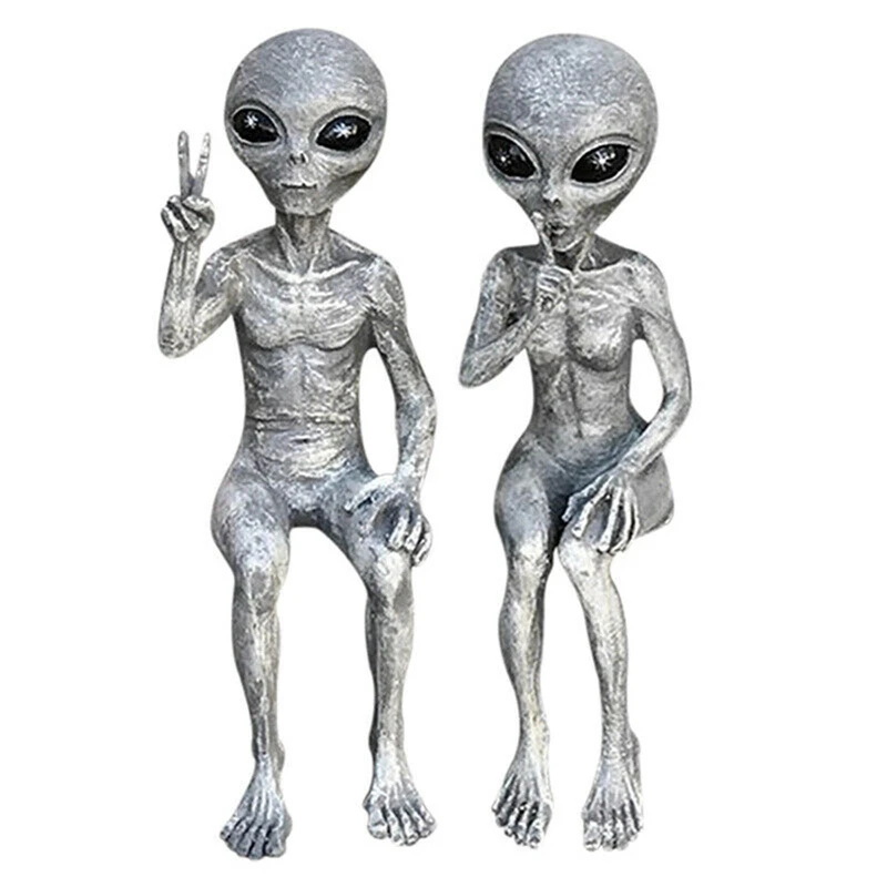 2pcs Space Alien Statue Martians Mr. Bones Skeleton Gifts Skull Model Body Figure Toy Garden Figurine Alien Funny Ornaments New
2pcs Space Alien Statue Martians Mr. Bones Skeleton Gifts Skull Model Body Figure Toy Garden Figurine Alien Funny Ornaments New