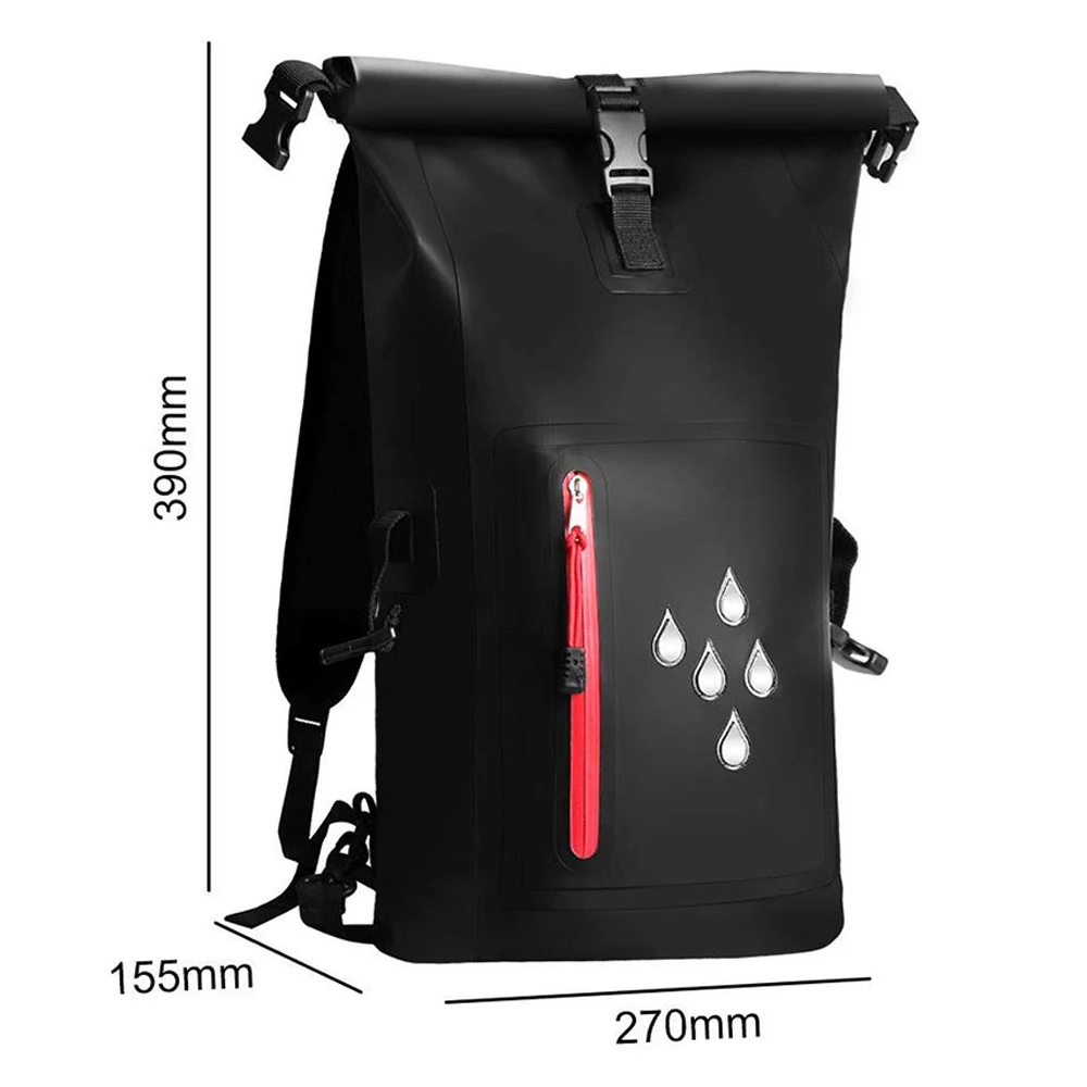 Waterproof Backpacks Waterproof Bag PVC Double Shoulder Waterproof Bag with Reflective Waterproof Barrels Pack Fishing Dry Sack
Waterproof Backpacks Waterproof Bag PVC Double Shoulder Waterproof Bag with Reflective Waterproof Barrels Pack Fishing Dry Sack