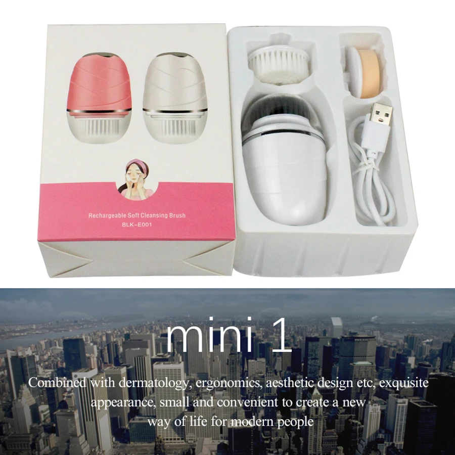 Mini Face Cleansing Brush Machine Massager for Face Cleaner Electric Facial Cleanser Skin Care Massage Facial Cleansing Brushes
Mini Face Cleansing Brush Machine Massager for Face Cleaner Electric Facial Cleanser Skin Care Massage Facial Cleansing Brushes