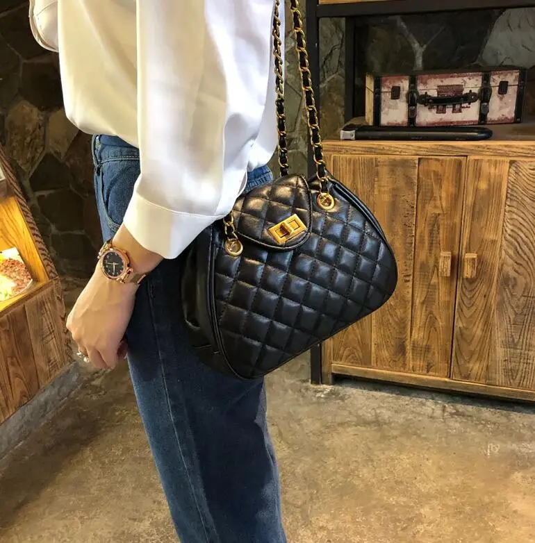 Brand Handbag Luxury 2021 New Quality PU Leather Women's Designer Handbag Classic Lattice Chain Large Shoulder Messenger bags
Brand Handbag Luxury 2021 New Quality PU Leather Women's Designer Handbag Classic Lattice Chain Large Shoulder Messenger bags