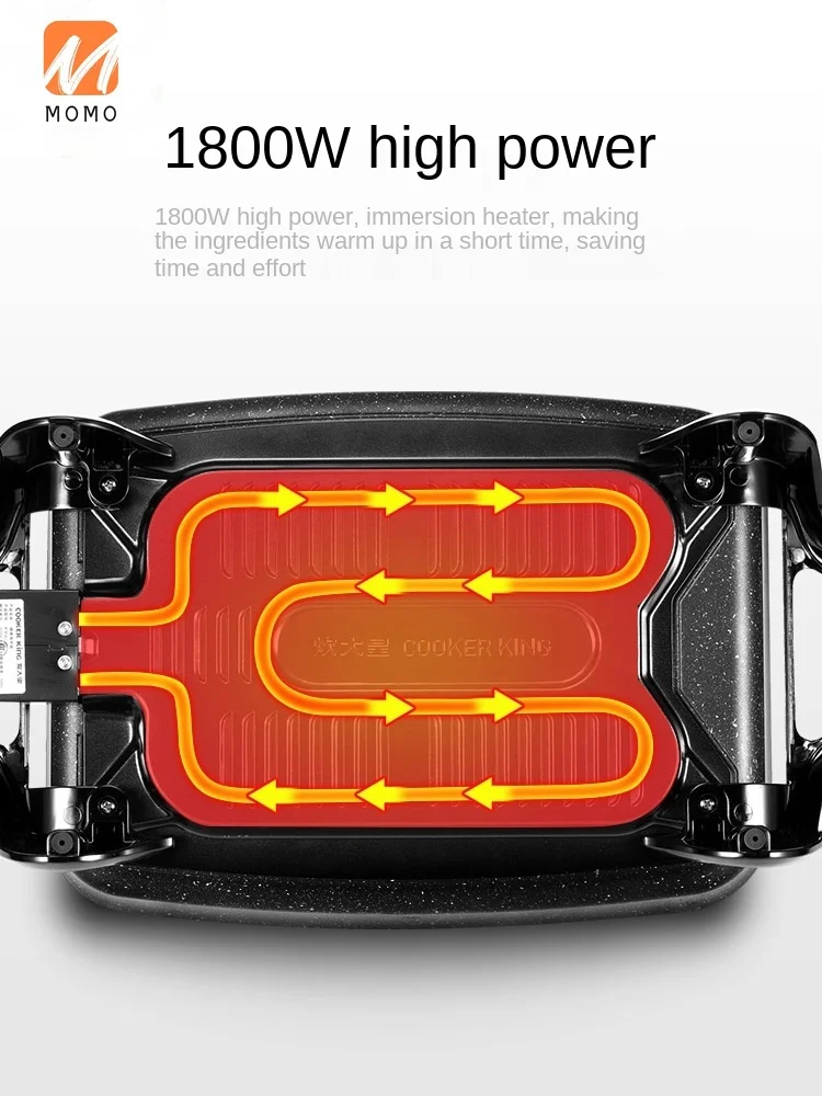 Meat Roasting Pan Electric Baking Pan Korean Integrated Multifunctional Barbecue Oven Electric Fish-Grilling Furnace Barbecue 
Meat Roasting Pan Electric Baking Pan Korean Integrated Multifunctional Barbecue Oven Electric Fish-Grilling Furnace Barbecue