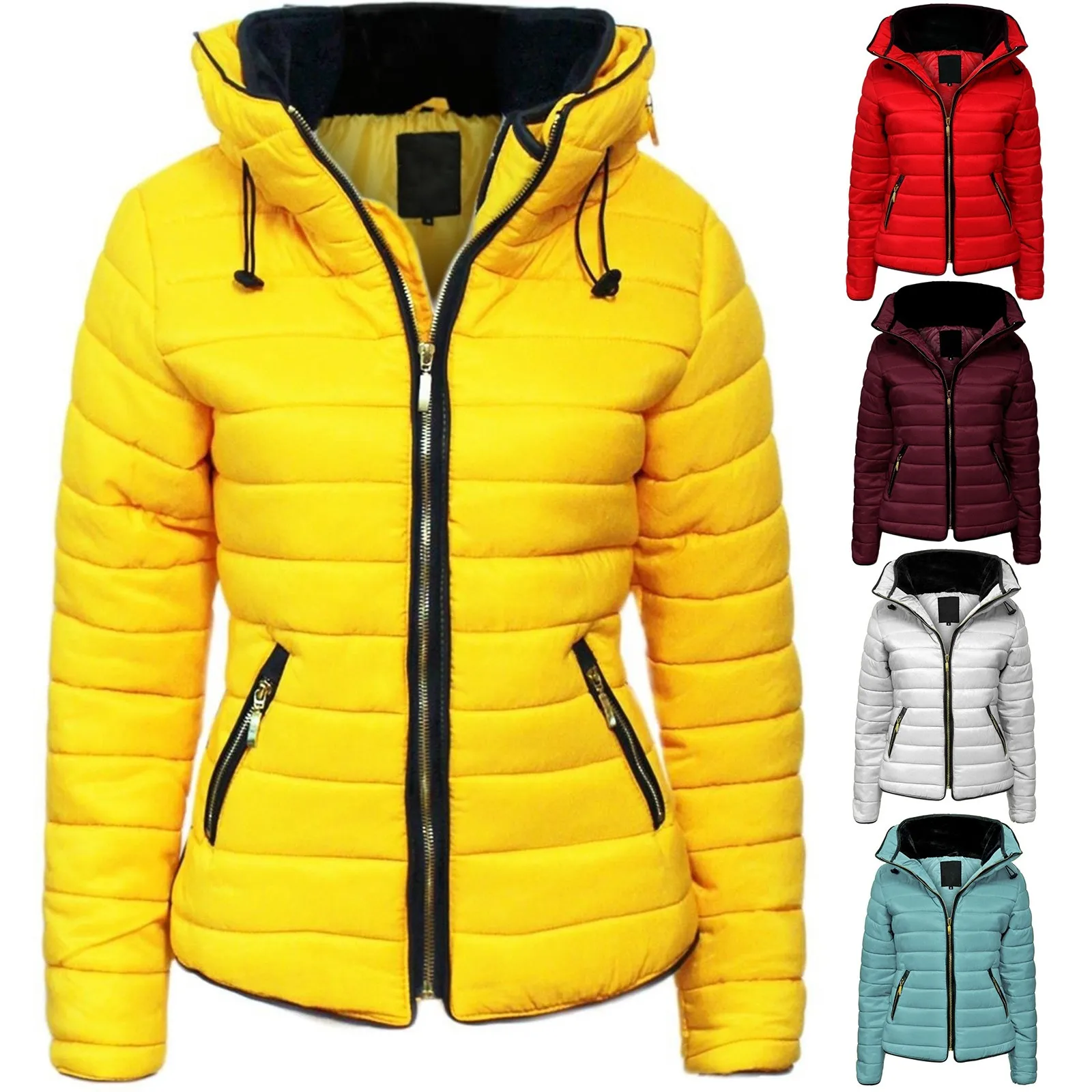 Осенне-зимняя бархатная теплая куртка с капюшоном, пальто для женщин, утепленное женское облегающее пальто на молнии, красивая модная женск...
Осенне-зимняя бархатная теплая куртка с капюшоном, пальто для женщин, утепленное женское облегающее пальто на молнии, красивая модная женск...