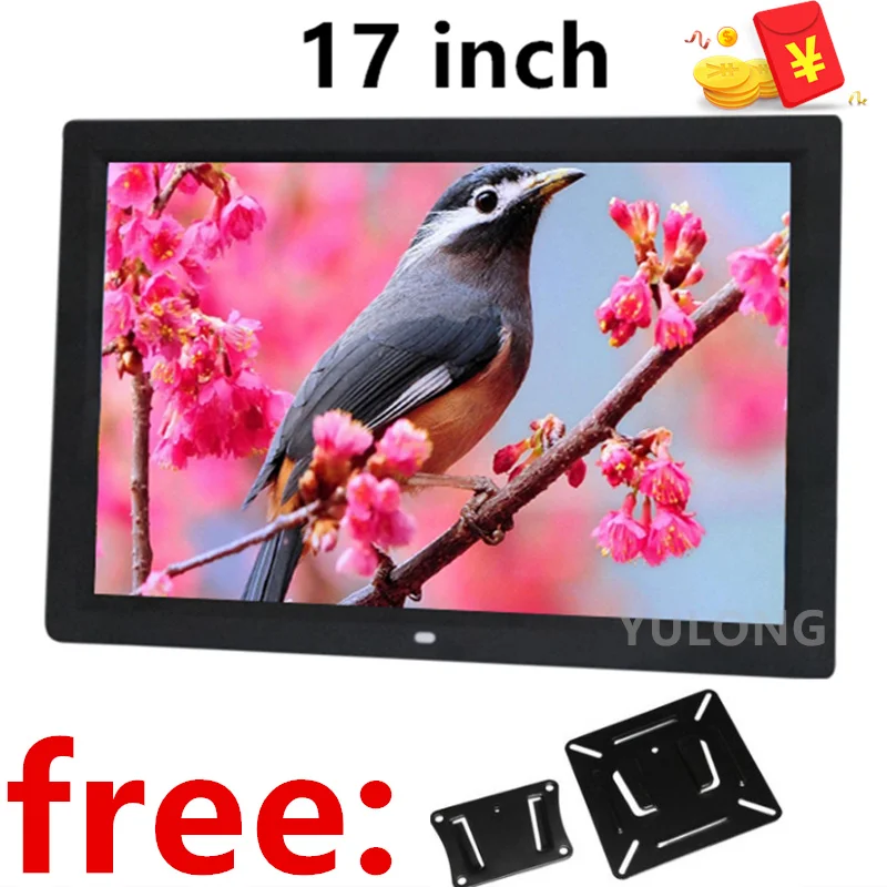 17 Inch LED Backlight HDMI 1920*1080P Full Function Digital Photo Frame Electronic Album digitale Picture Music Video
17 Inch LED Backlight HDMI 1920*1080P Full Function Digital Photo Frame Electronic Album digitale Picture Music Video